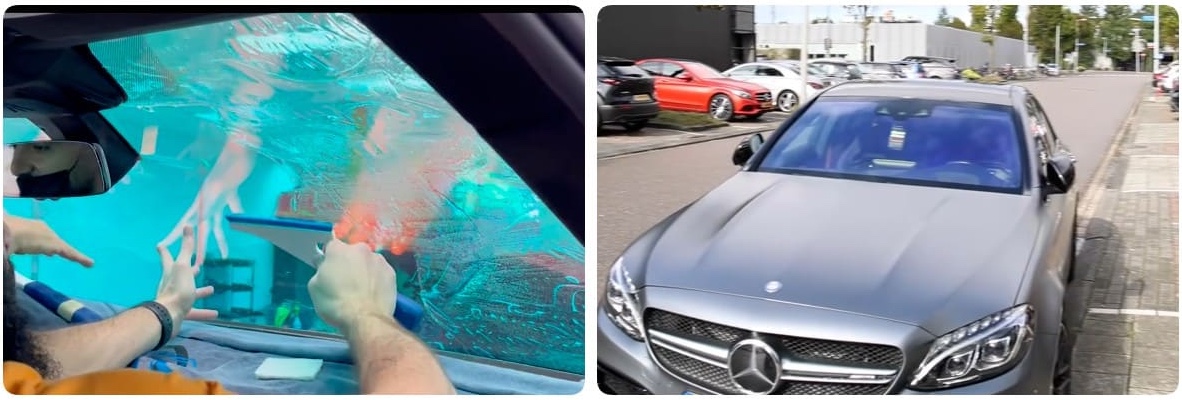 Атермальная тонировка стекол автомобиля