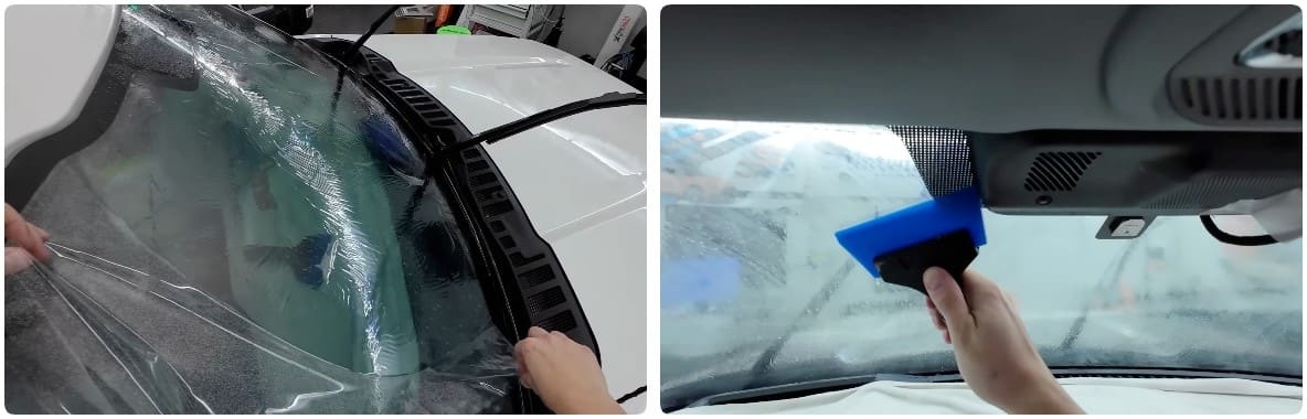 Тонировка лобового стекла автомобиля Тонировка лобового стекла автомобиля