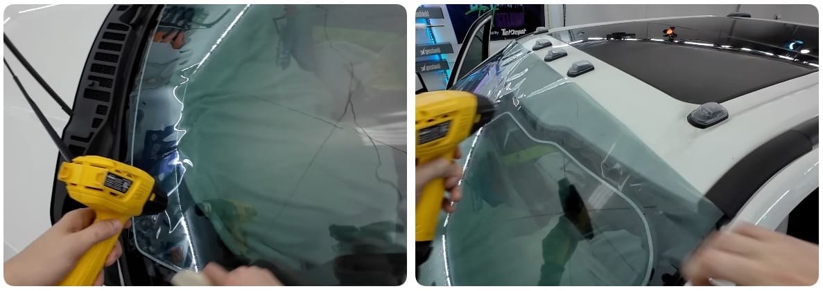 Тонировка лобового стекла автомобиля Тонировка лобового стекла автомобиля