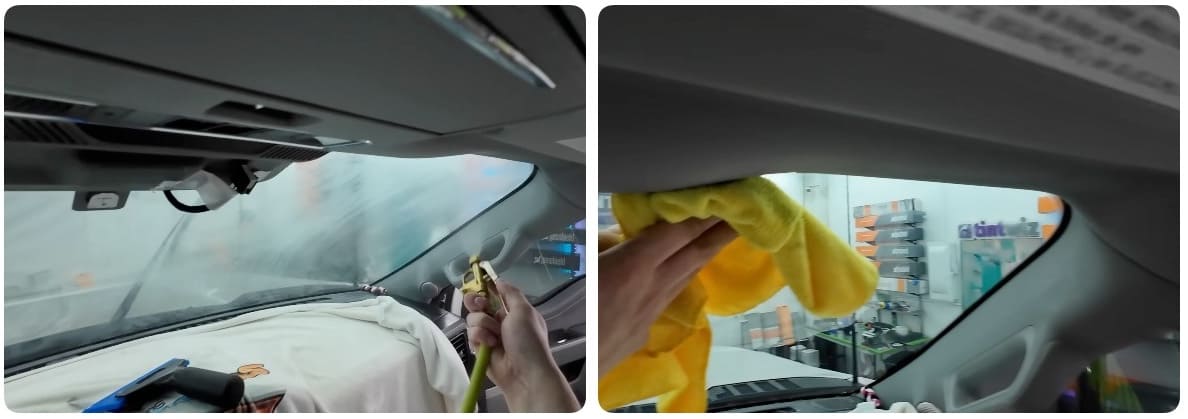 Тонировка лобового стекла автомобиля Тонировка лобового стекла автомобиля