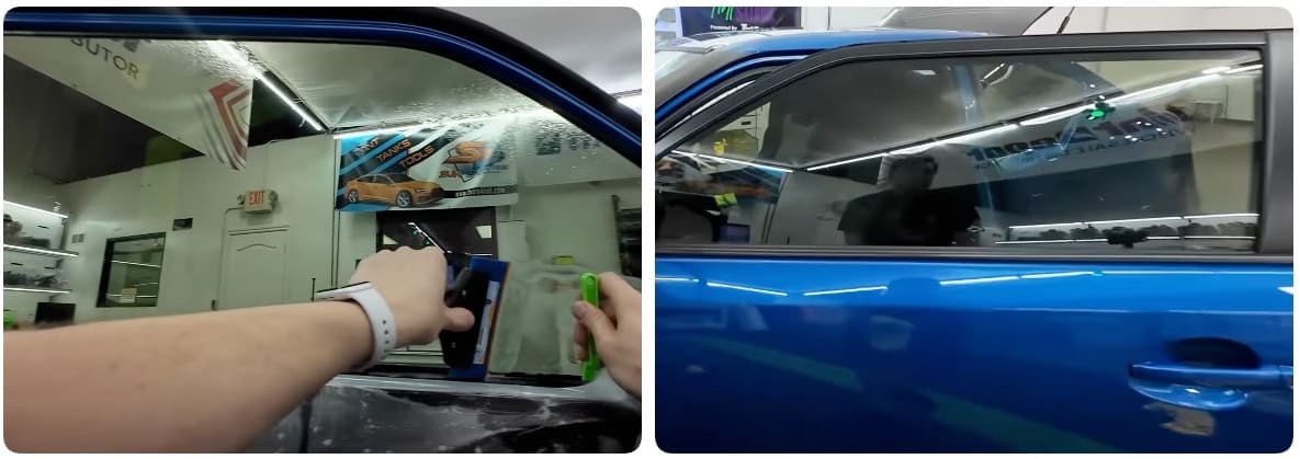 Тонировка седанов автомобиля Тонировка седанов автомобиля